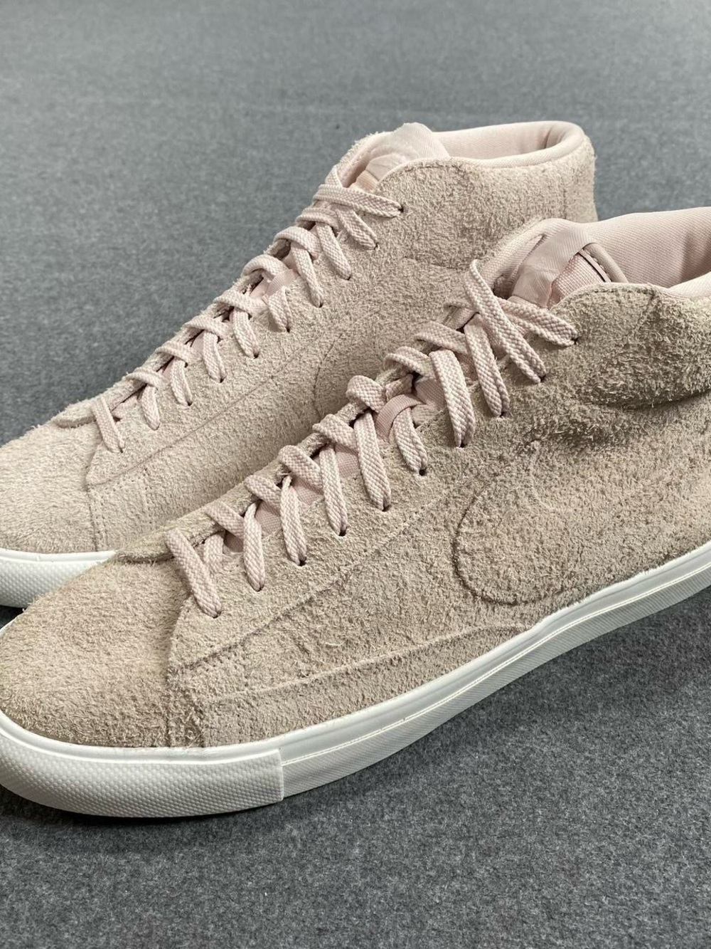 Nike Blazer Mid 09 ND Silt Red/Summit White Shaggy Suede 371761-607 Men’s 11.5